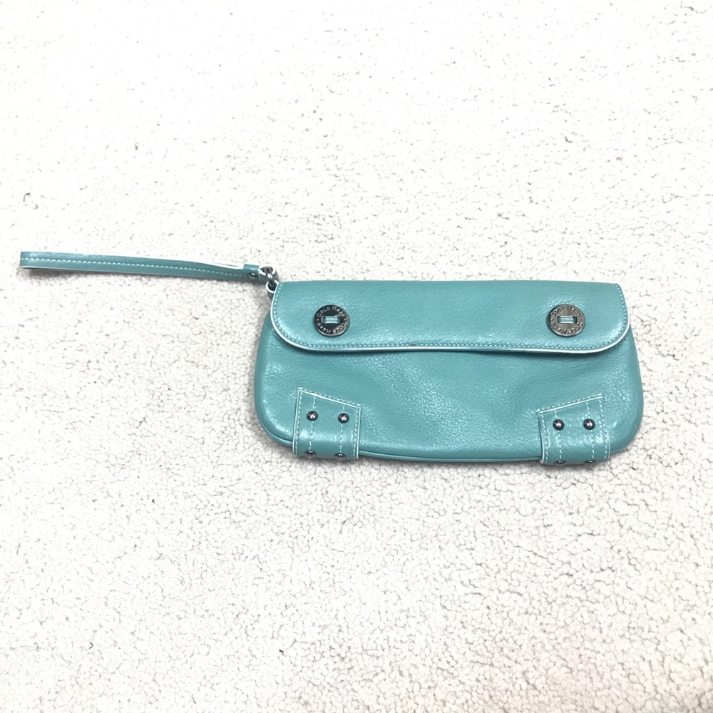 Cole Haan Teal Wristlet